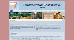Desktop Screenshot of geschichtsverein-gelnhausen.de