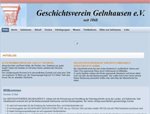 Tablet Screenshot of geschichtsverein-gelnhausen.de